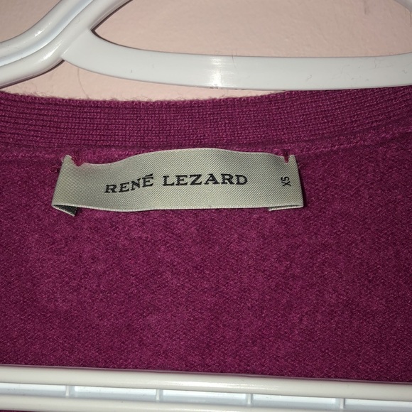 Rene Lezard berry coloured top - Picture 2 of 2
